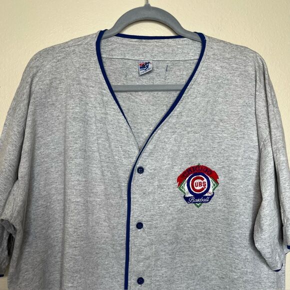 Vintage 90s The Game Chicago Cubs Baseball Jersey Limited Edition Men XL FLAWS - Picture 3 of 16